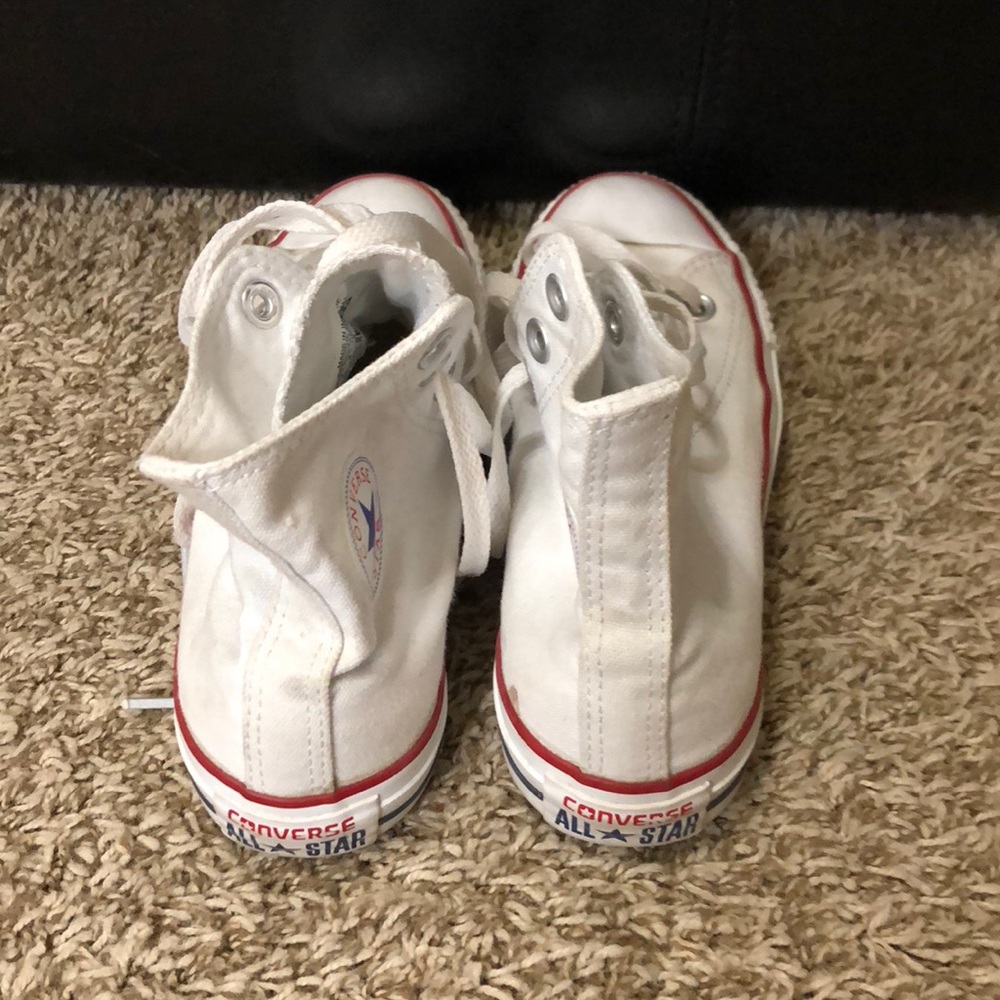 White high top converse